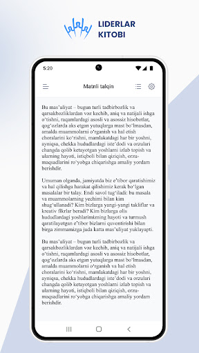 Liderlar Kitobi Liderlar Kitobi